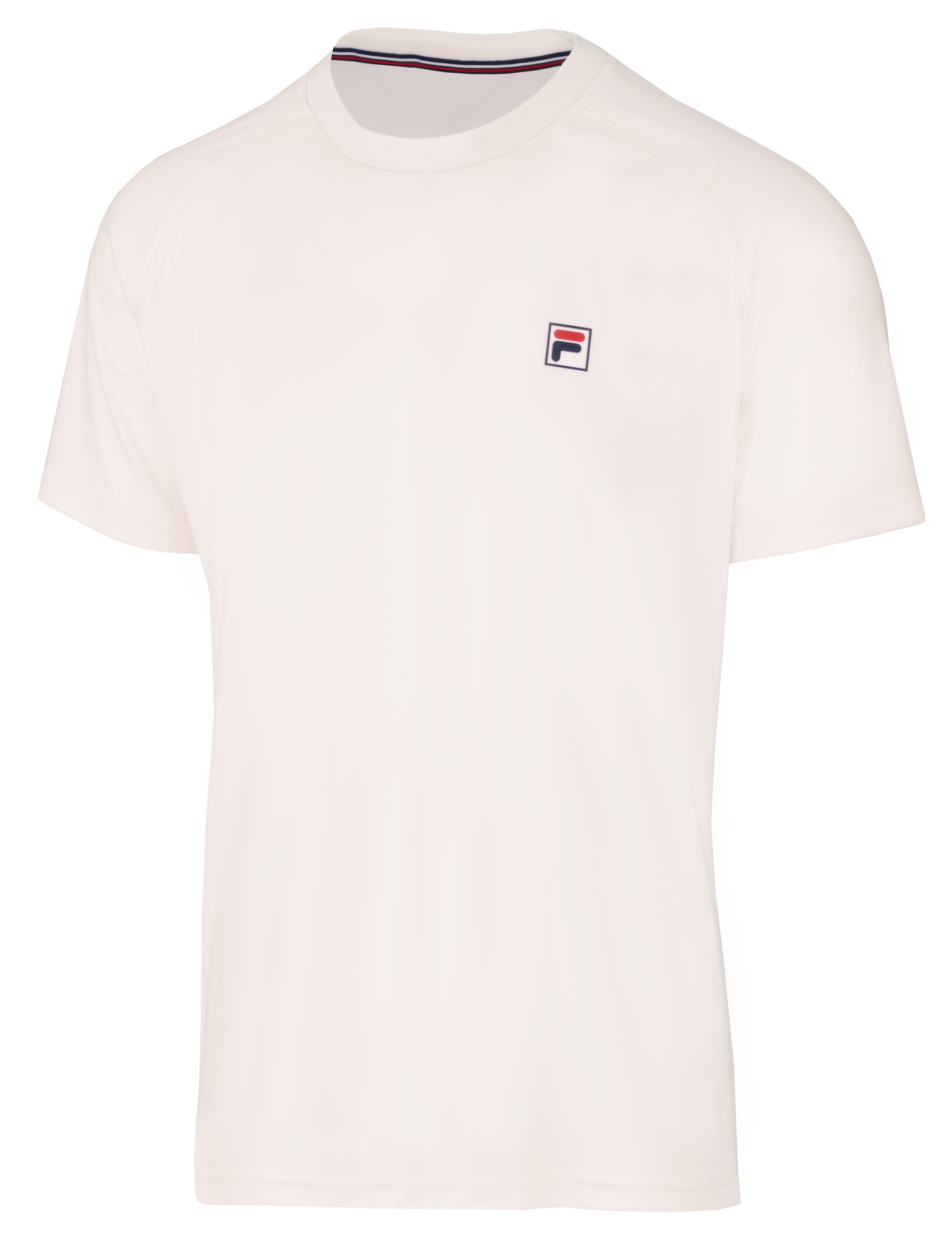 Tee, T-Shirt, loose, weiß, Logo Fila