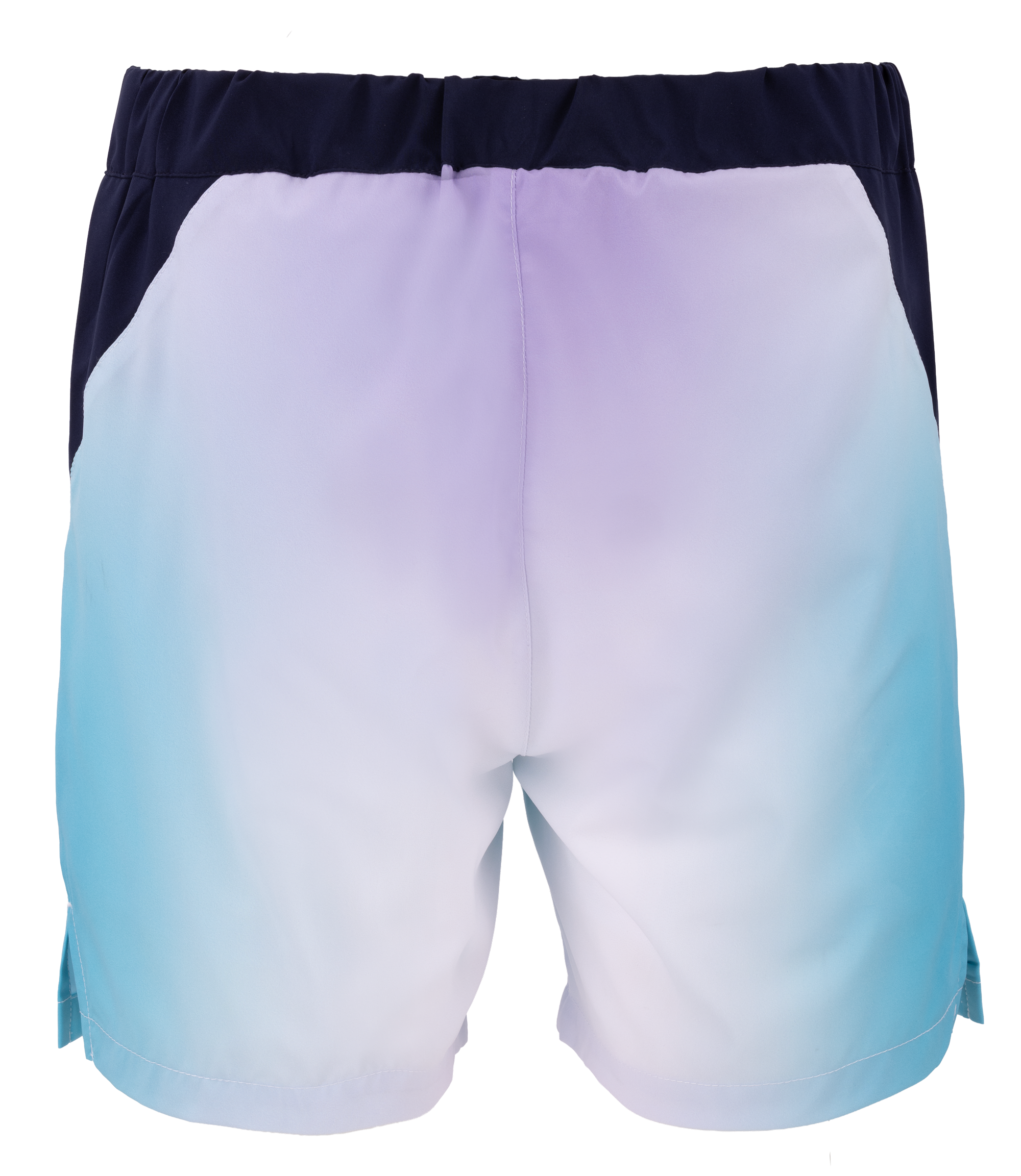 Shorts, Gradient, Pastell, Elastischer Bund, Beinabschluss