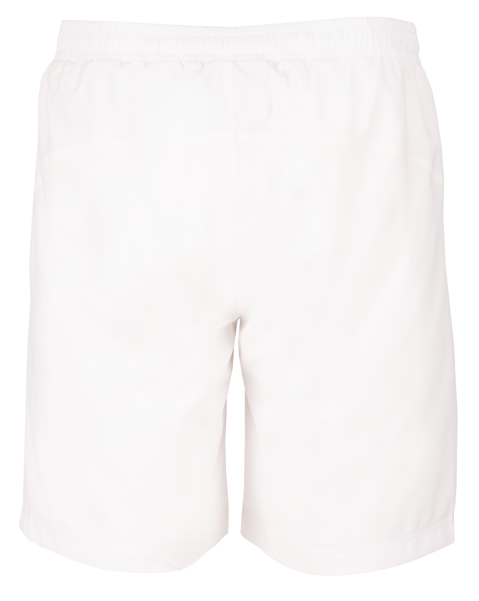 kurzehose, weiß, elastischerbund, knielang, einfarbig