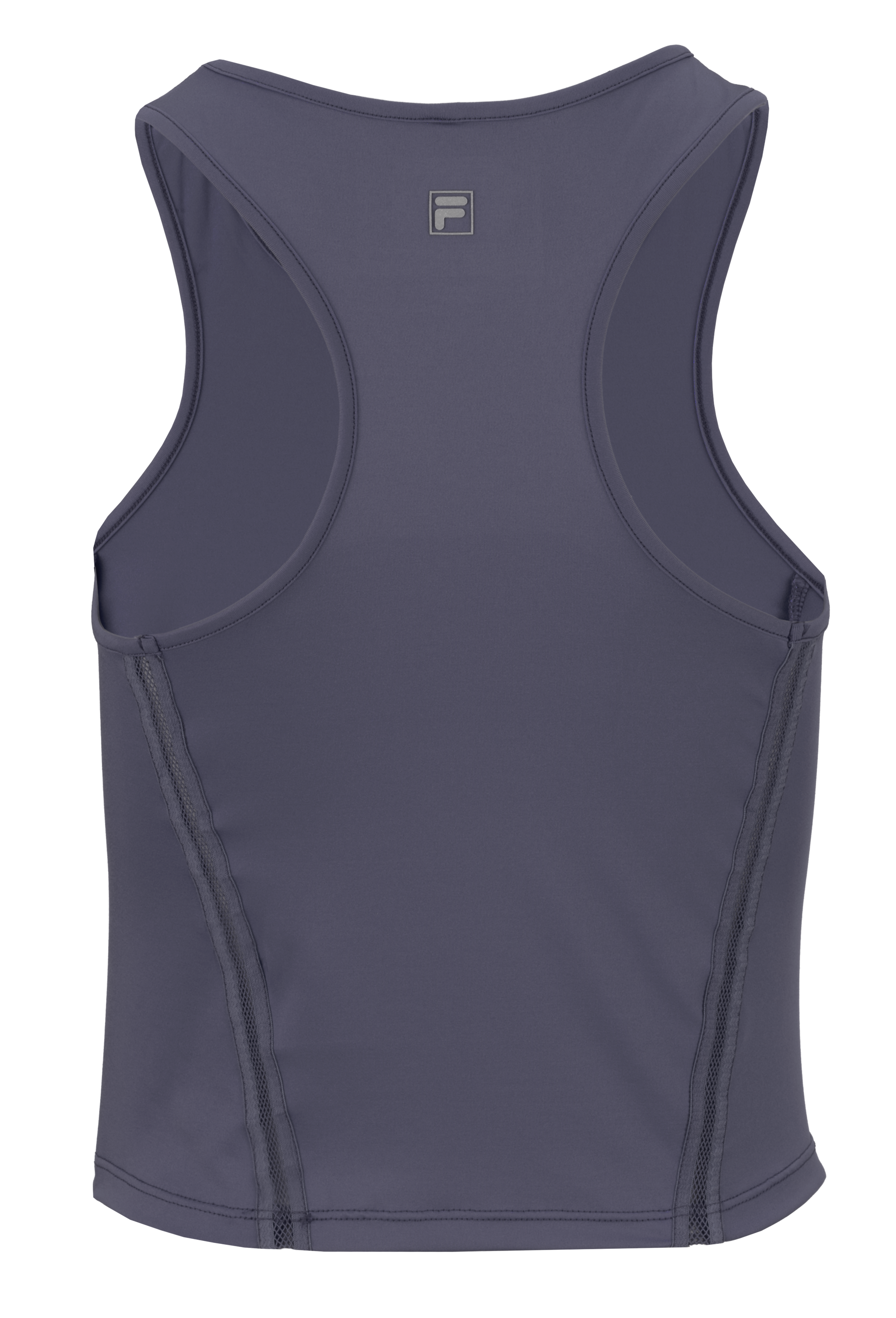 Tanktop, Ärmelloser Top, Sporttop, Elastisches Material, Dunkelgrau