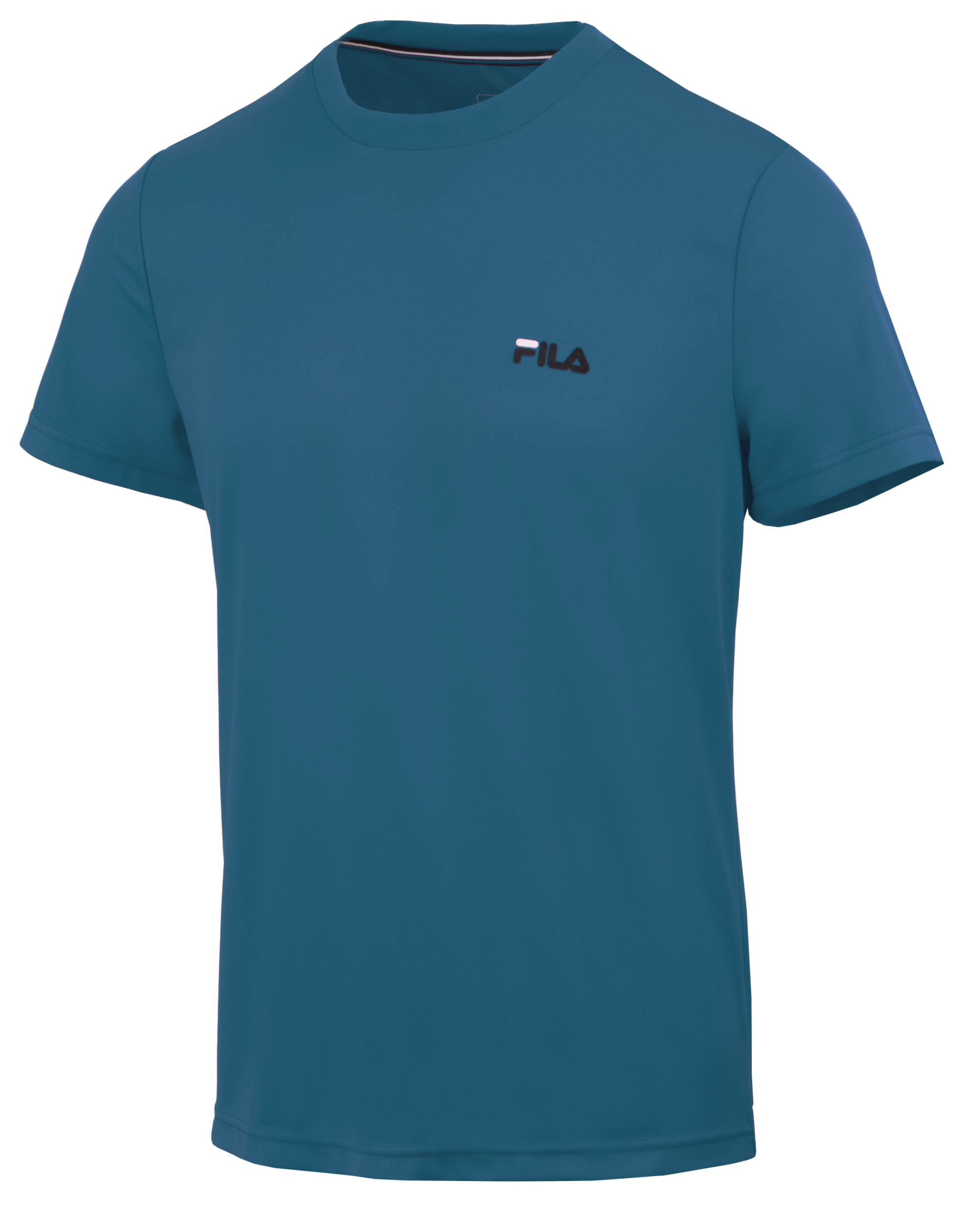 T-Shirt, Türkis, Kurzarm, Mesh, Logo