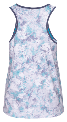 white alyssum print / capri breeze comb.