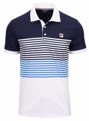 white / navy / simply blue comb.