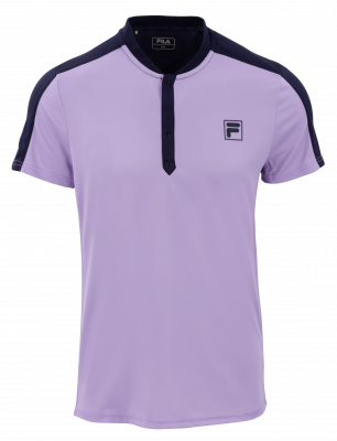 lavender / aqua blue graphic comb.