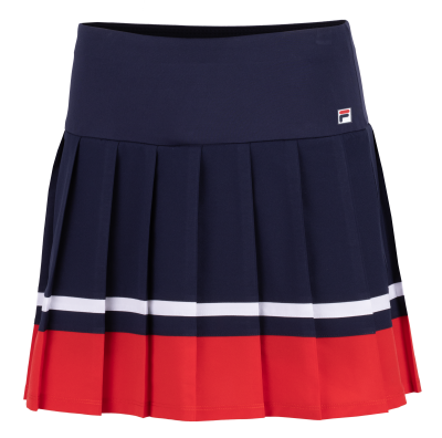 navy / fila red comb.