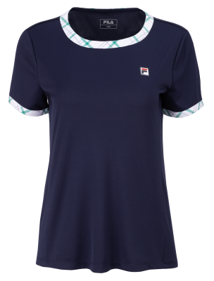 navy / court green check