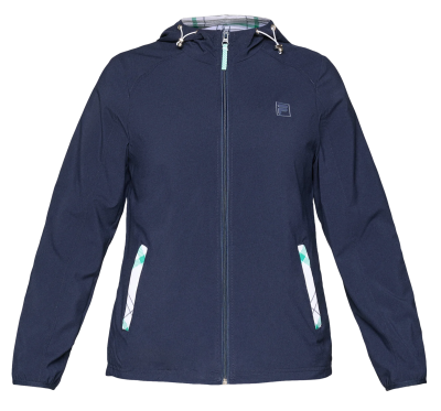 navy / court green check